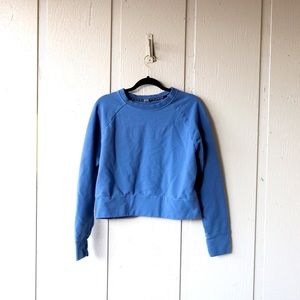 RYDERWEAR | size Large | cropped long sleeve workout top